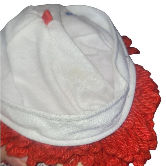 27" Vintage Homemade Raggedy Ann & Andy Doll Pair - Picture 12 of 13